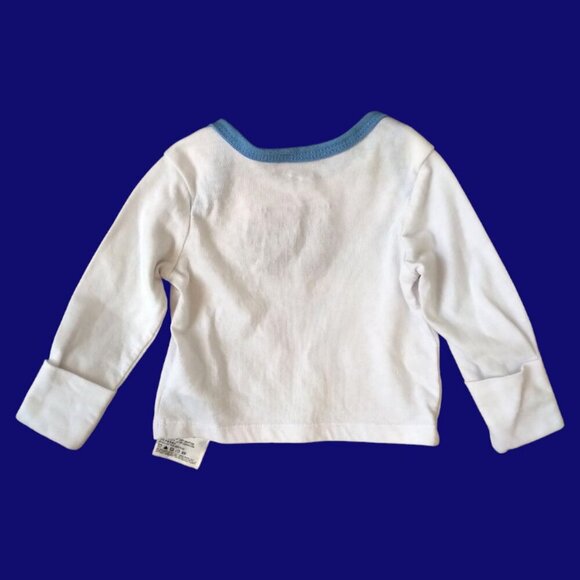 NWOT Nike Baby Top- Long Sleeve Shirt with Message: I have arrived -3 M - Picture 4 of 13